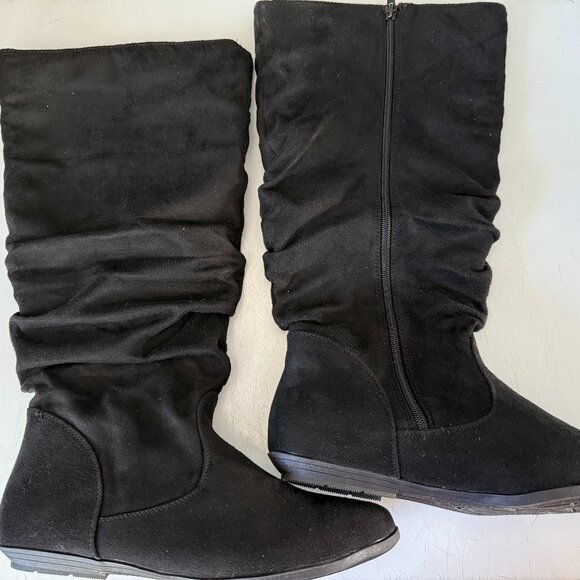 Hotcakes Black Calf Boots - Picture 1 of 7